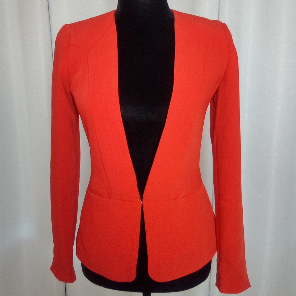 Corsica Red Jennifer Lopez Blazer